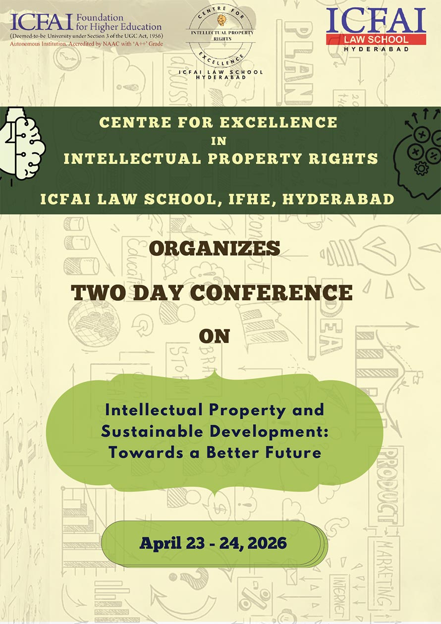 Two Day Conference on Intellectual Property and Sustainable Development: Towards a Better Future