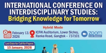  International Conference on Interdisciplinary Studies: Bridging Knowledge for Tomorrow